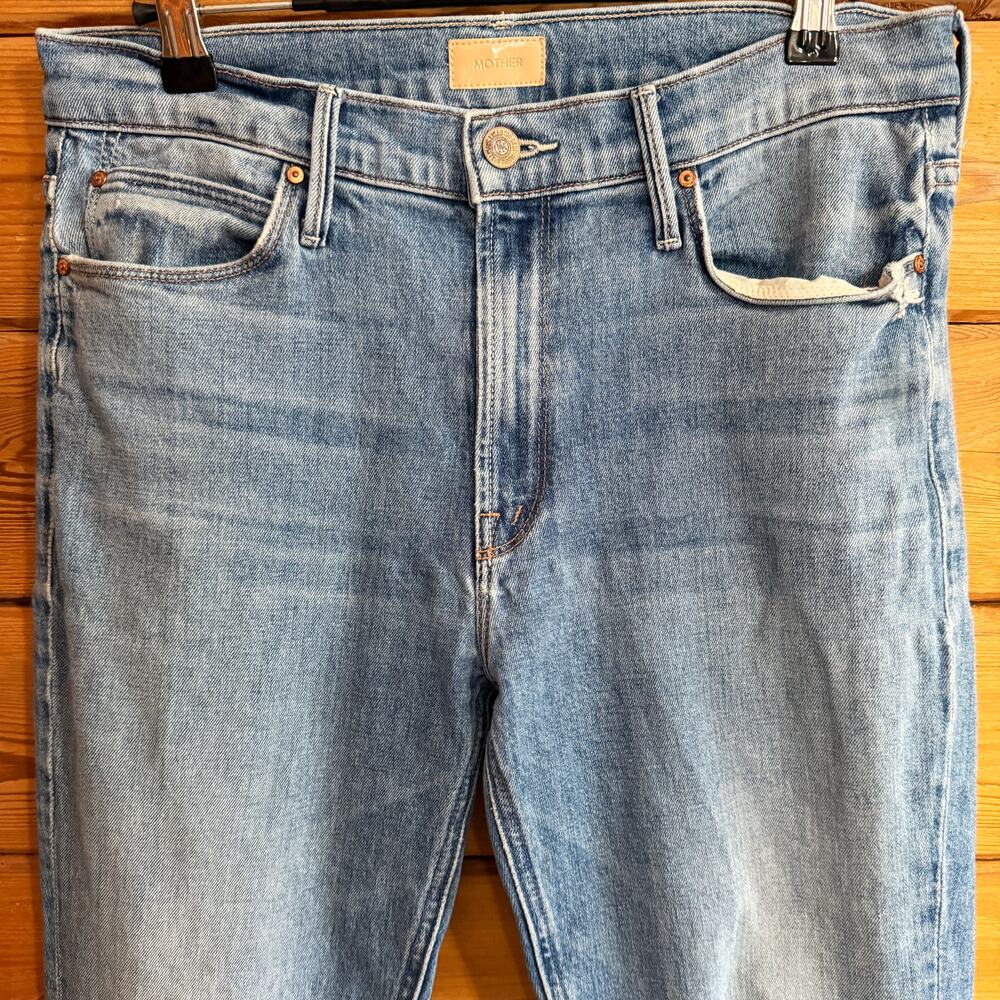 MOTHER The Mid Rise Dazzler Ankle Cut & Paste Size 30 - Picture 5 of 7